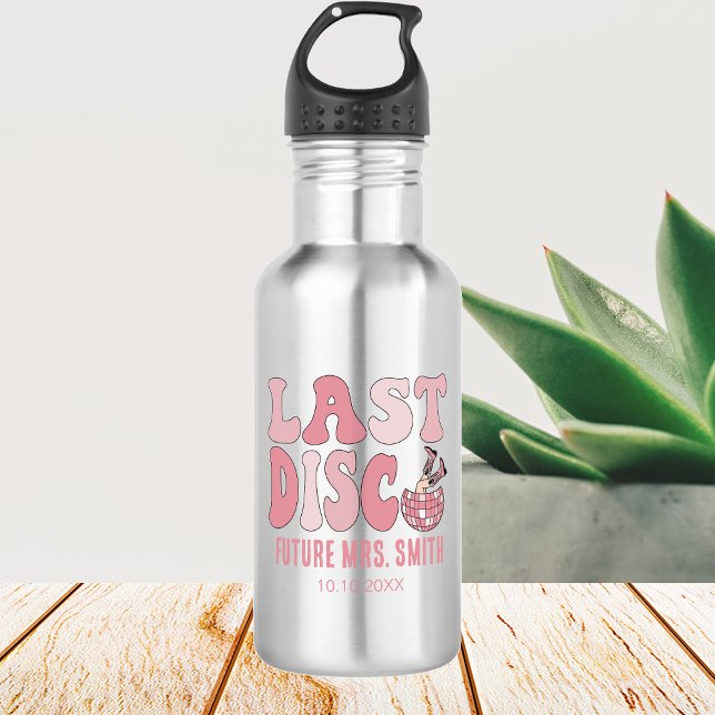 Last Disco Nashville Bachelorette Party Bride 532 Ml Water Bottle (Creator Uploaded)