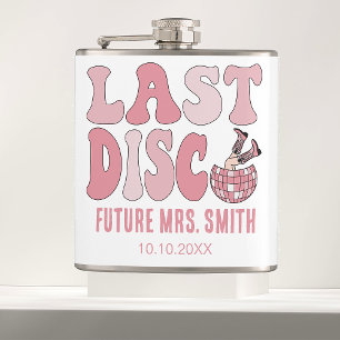 Last Disco Nashville Bachelorette Party Bride Hip Flask