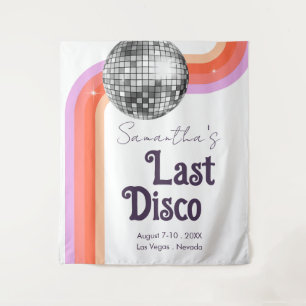 Last Disco Retro Bachelorette Weekend Tapestr Tapestry