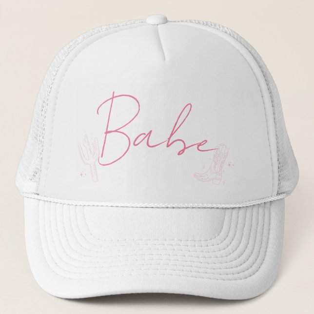 Last Disco Rodeo Bachelorette Week-end Party  Trucker Hat (Front)