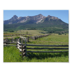 Last Dollar Ranch Road San Juan Range Colorado Photo Print