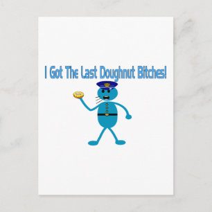 Last Doughnut Postcard