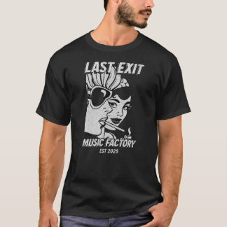 Last Exit Music Factory- Retro Girls- Dark T-Shirt
