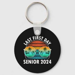 Last First Day Of School Senior 2024 Sungles Boys Key Ring