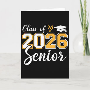 Last First Day Of Senior Year 2026 Graduation Seni Card
