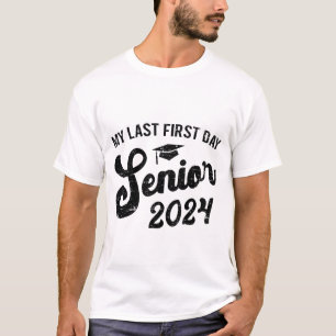 Last First Day Senior 2024 Back To School Cl Of 20 T-Shirt