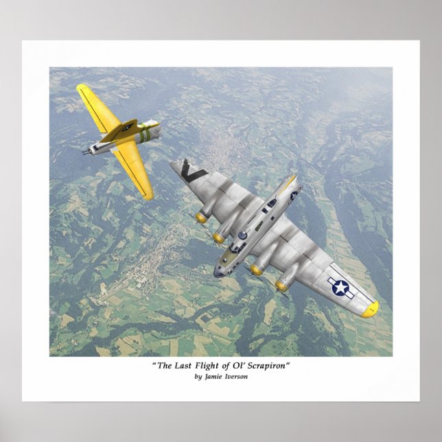 Last Flight of Ol' Scrapiron Poster (Front)