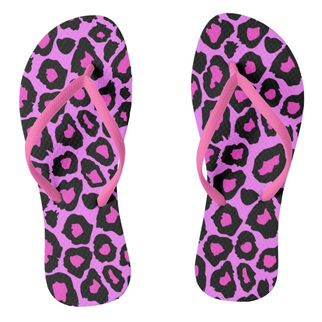 Last Fling Before The Ring Celebration Leopard Thongs (Footbed)