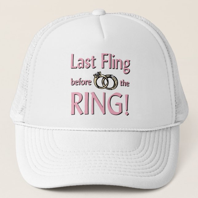 Last fling before the ring hat (Front)