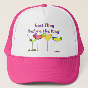 Last Fling Before The Ring Trucker Hat