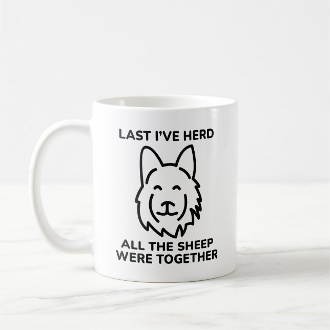 Last I’ve Herd Coffee Mug (Left)