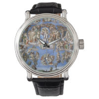 Last Judgement From The Sistine Chapel By Michelan