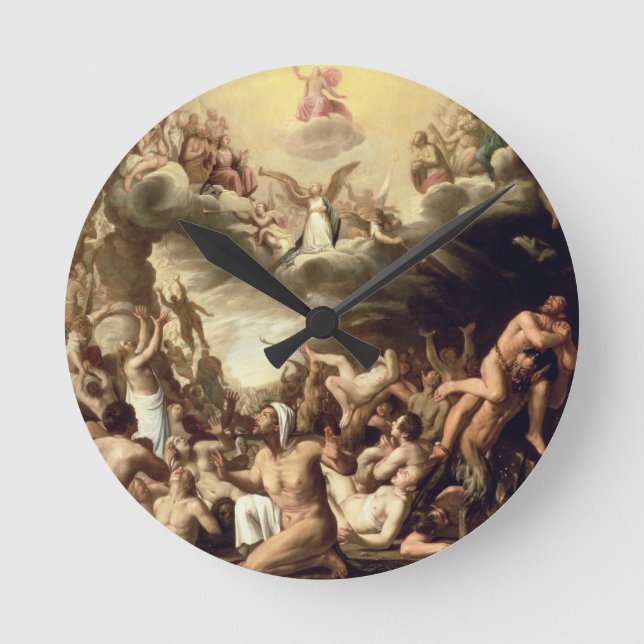 Last Judgement Round Clock (Front)