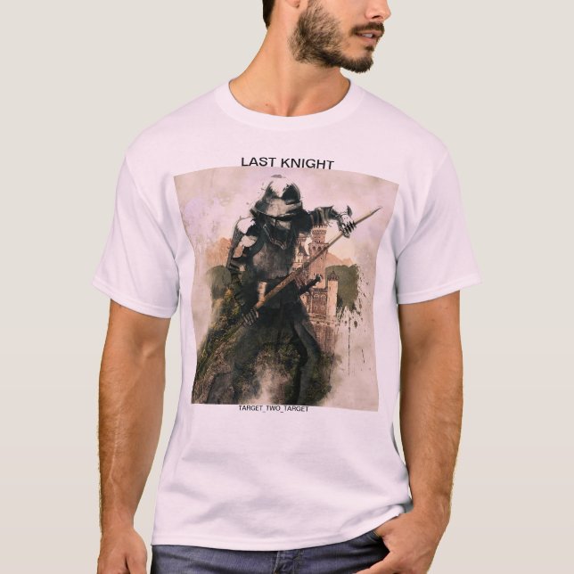 Last Knight medieval jousting single combat T-shir T-Shirt (Front)