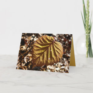 Last Leaf Card