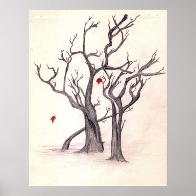 Last Leaves of Autumn Poster (Front)