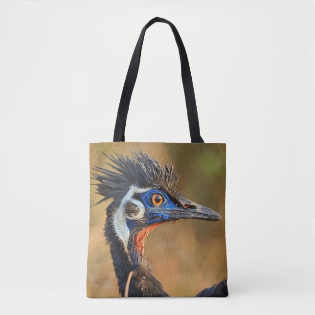 Last Light of the Grasslands – Bengal Florican Tote Bag (Front)