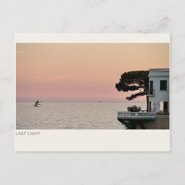 LAST LIGHT POSTCARD (Front)
