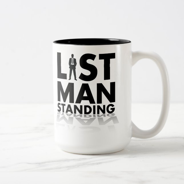 LAST MAN STANDING Two-Tone COFFEE MUG (Right)