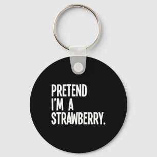 Last Minute Lazy Halloween Costumes A Strawberry F Key Ring