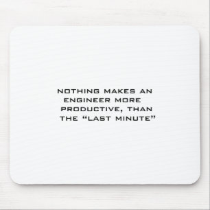 Last minute mouse pad
