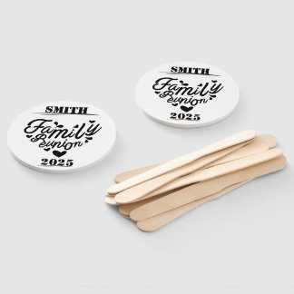 [Last Name] Family Reunion – [Year] Hand Fan