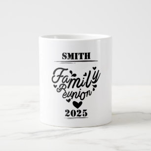 [Last Name] Family Reunion – [Year] Large Coffee Mug