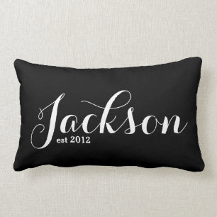 Last Name Lumbar Pillow
