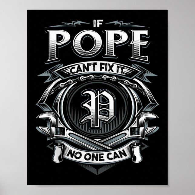 Last Name Pope, If Pope Cant Fix It  Poster (Front)