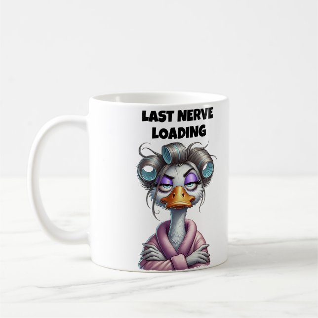 Last Nerve Loading Mum Coffee Mug (Left)