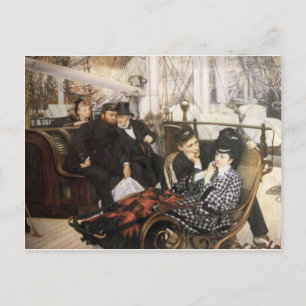 Last Night on Shipboard Postcard