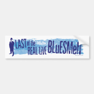 Last of the real Live Bluesmen Bumper Sticker