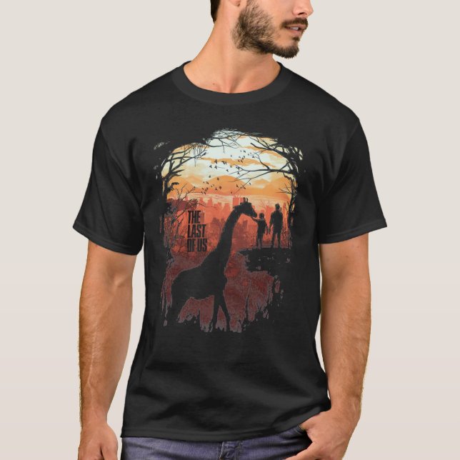 Last Of Us Joel And Ellie Family   T-Shirt (Front)
