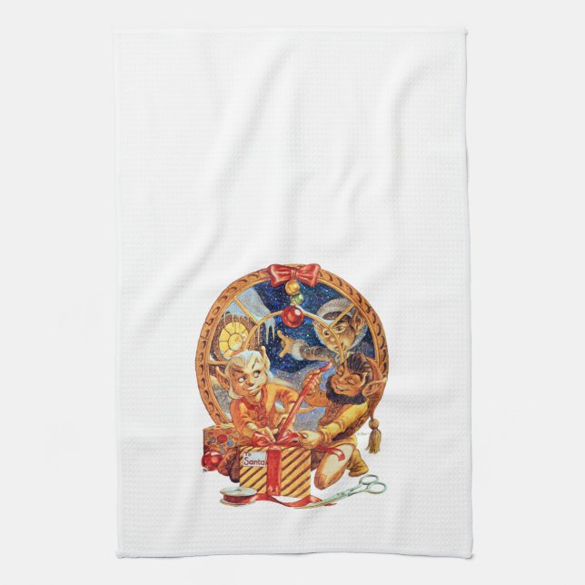 Last Package Tea Towel (Vertical)