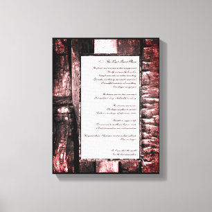 Last Quiet Place Canvas Print