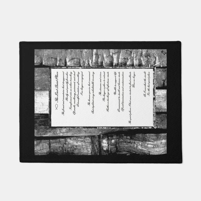 Last Quiet Place Doormat (Front)