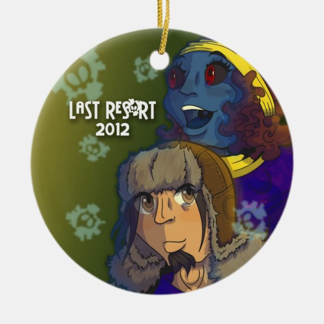 Last Res0rt 2012 Holiday Ornament - Team Corvus (Front)