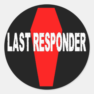 Last Responder Classic Round Sticker