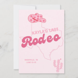 Last Rodeo Bachelorette Party Template