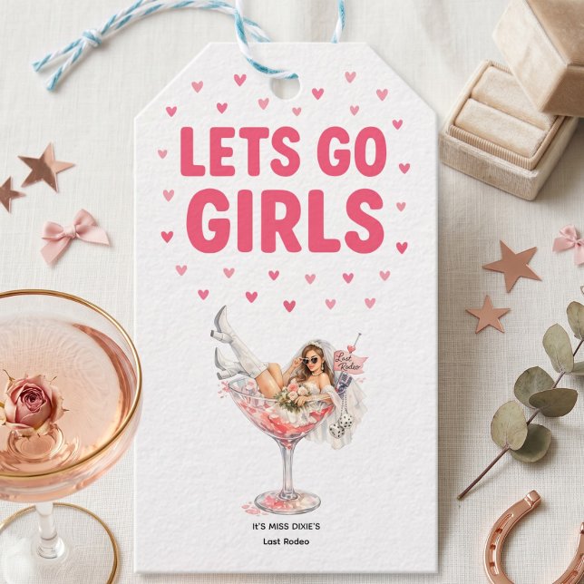 Last Rodeo Bachelorette Week Party Favour Tag (Creator Uploaded)