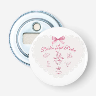 “Last Rodeo” Bride Tribe Western Bachelorette Bottle Opener