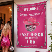 Last Rodeo Disco Cowgirl Bachelorette Welcome