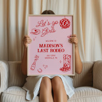 Last Rodeo Disco Cowgirl Bachelorette Welcome