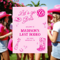 Last Rodeo Disco Cowgirl Bachelorette Welcome