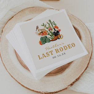 Last Rodeo Napkin