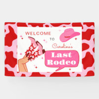 Last Rodeo Red & Pink Bachelorette Party Welcome