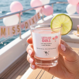 Last Rodeo Viral Classic Bachelorette Week party Shot Glass