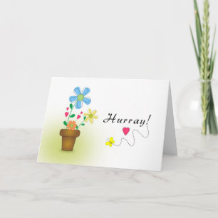 Last Round of Chemo-Hurray-Caring Cancer Card