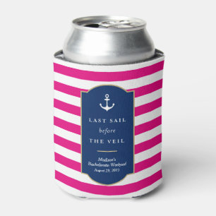 Last Sail   Bachelorette Can Cooler