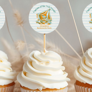 Last Sail Before the Veil Bachelorette Party Classic Round Sticker